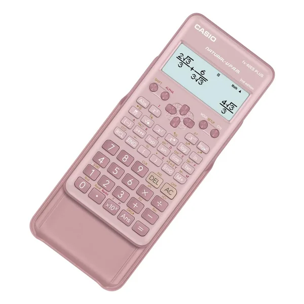 Casio Fx-82es Plus 2. Versiyon Pembe 252 Fonksiyonlu Bilimsel Hesap Makinesi - Görsel 2