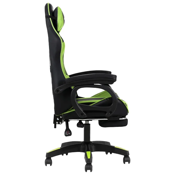 Fashcolle Dynamic Yeşil-Siyah Masajlı Oyuncu Koltuğu - Görsel 6