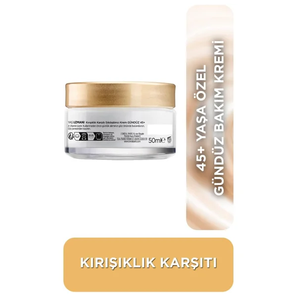 L'oreal Paris Yaş Uzmanı 40+ Kırışıklık Karşıtı Yenileyici Krem 50 Ml - Görsel 4