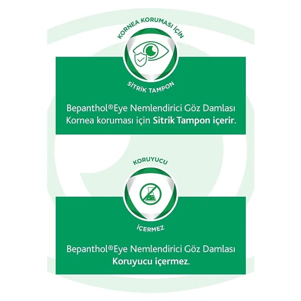 Bepanthol Eye Nemlendirici Göz Damlası 10 ml 2 Adet - Görsel 5