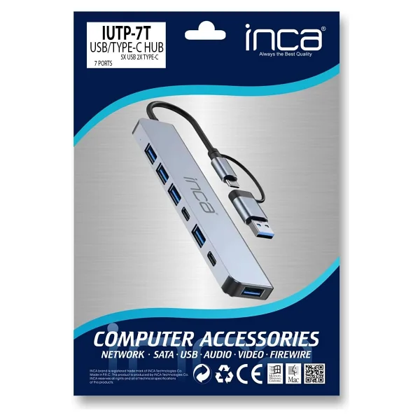 Inca IUTP-7T Laptop Docking Station - Görsel 10