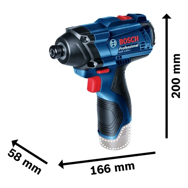 Bosch Gdr 120-Li Aküsüz Somun Sıkma Makinesi - Görsel 4