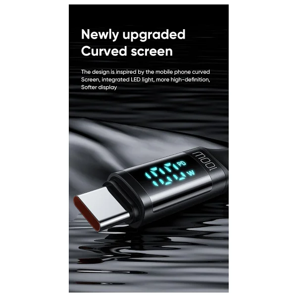 Mcdodo CA-1100 100W Typec To Typec Dijital Ekran Hızlı Data/Şarj - Görsel 2