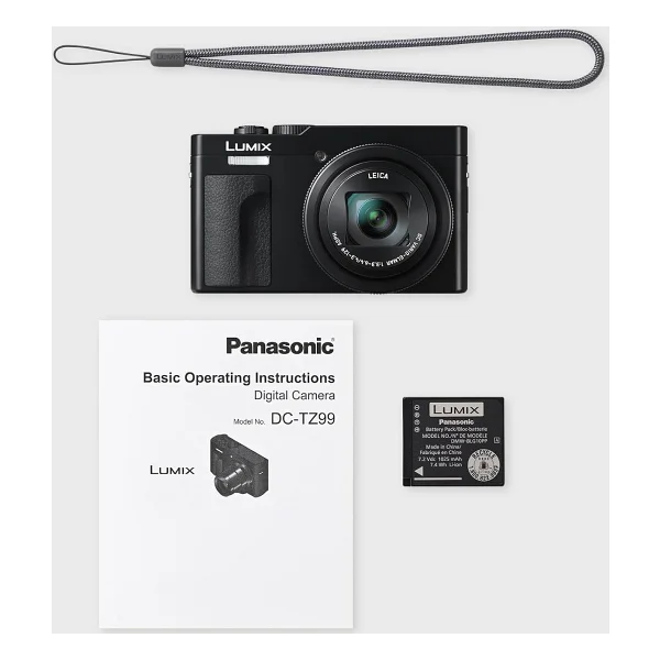 Panasonic Lumix Dc-Tz99 Siyah Dijital Fotoğraf Makinesi - Görsel 8