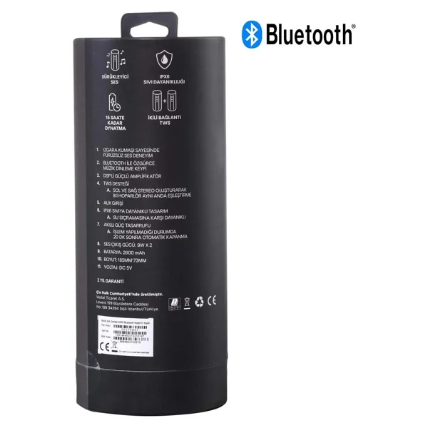 Vestel Desibel H500 Bluetooth Hoparlör - Görsel 6