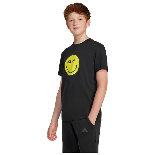 Adidas X Smileyworld Graphics Kısa Kollu Bisiklet Yaka Çocuk Tişört - Görsel 5