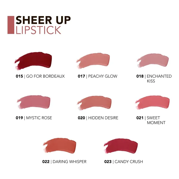 Flormar Sheer Up Parlak Bitişli Nemlendirici 013 Gaia Stick Ruj - Görsel 8
