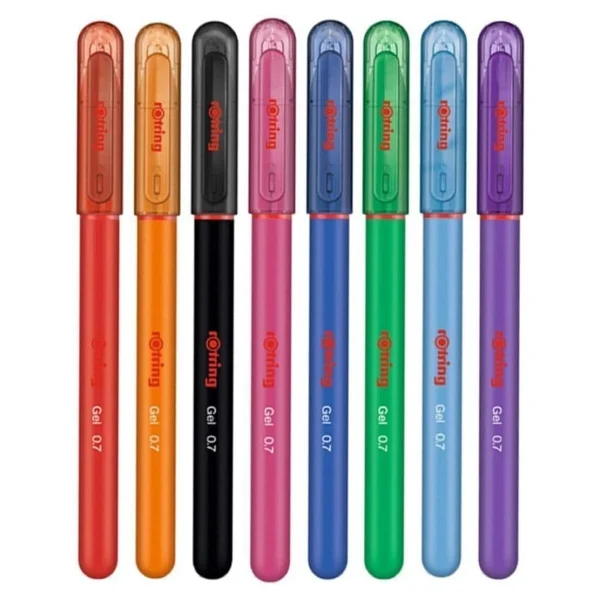 Rotring Jel 0.7 Mm 8'li Roller Kalem Seti - Görsel 2
