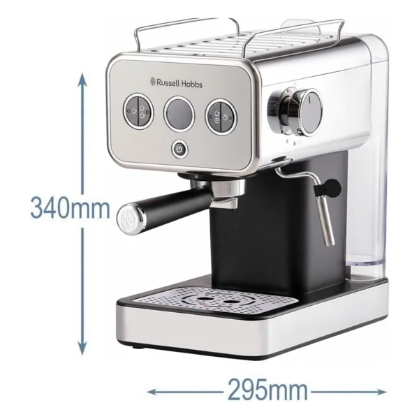 Russell Hobbs Distinctions 26452-56 Titanium Manuel Espresso Makinesi - Görsel 7