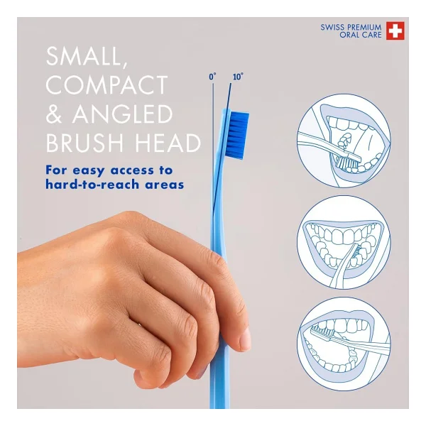 Curaprox CS 5460 Recycled Edition Ultra Soft 2'li Diş Fırçası - Görsel 4