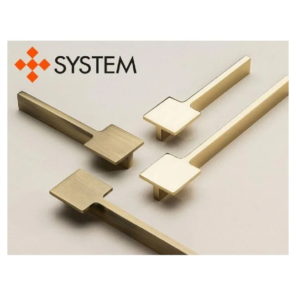 System 8303 Modern Kulp Antik Renk 256 mm - Görsel 3