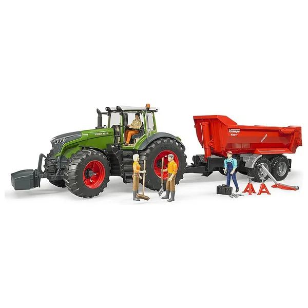Bruder Fendt 1050 Vario Traktör Lastikçi Ve Aksesuarları Br04041 - Görsel 4