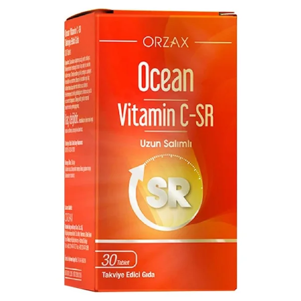 Ocean Vitamin C SR 500 mg 30 Tablet - Görsel 10