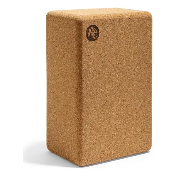 Manduka Mantar Yoga Bloğu - Esnek Sürdürülebilir Malzeme, Taşınabilir, Rahat, Kavraması Kolay Fitness, Yoga Egzersizi ve Pilates 9 x 6 x 4 - Görsel 3