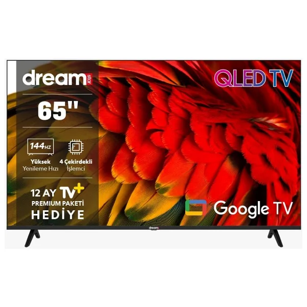 Dreamstar 55" 139cm 4K UHD QLED Google TV - Görsel 3