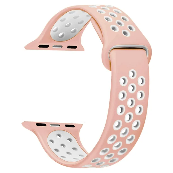 Microsonic Apple Watch Ultra Mavi Rainbow Kordon - Görsel 3