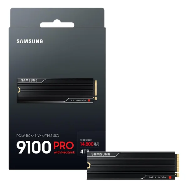 Samsung 9100 Pro Mz-Vap4t0cw Soğutuculu Pcı-Express 5.0 4 TB M.2 SSD - Görsel 6