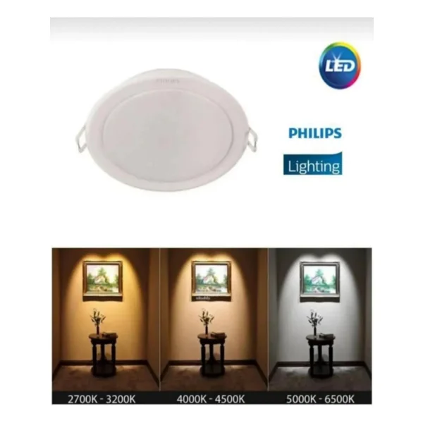 Philips 59441 Meson Gömme Spot 8cm 3.5w 3000k Sarı Işık - Görsel 2