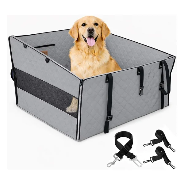 Metal Köpek Kafesi 91x61x66 Cm Siyah - Görsel 7