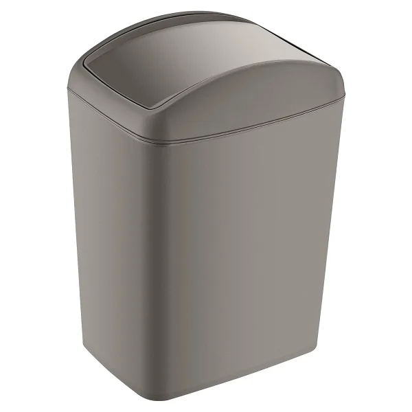 Smartware Soft Çöp Kutusu Döner Kapak 40 LT BEYAZ - Görsel 3