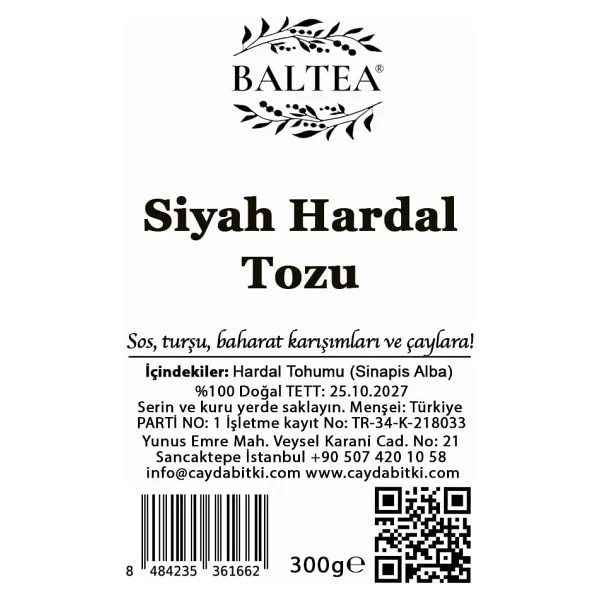 Hardal Tozu Siyah 300g - Görsel 7