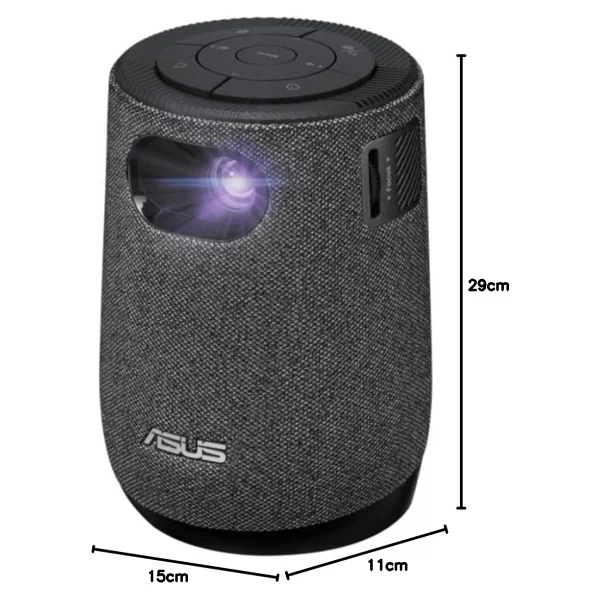 Asus ZenBeam Latte L1 300 Lümen HD Kısa Mesafe Wi-Fi Android Taşınabilir Mini LED Projeksiyon Cihazı - Görsel 10