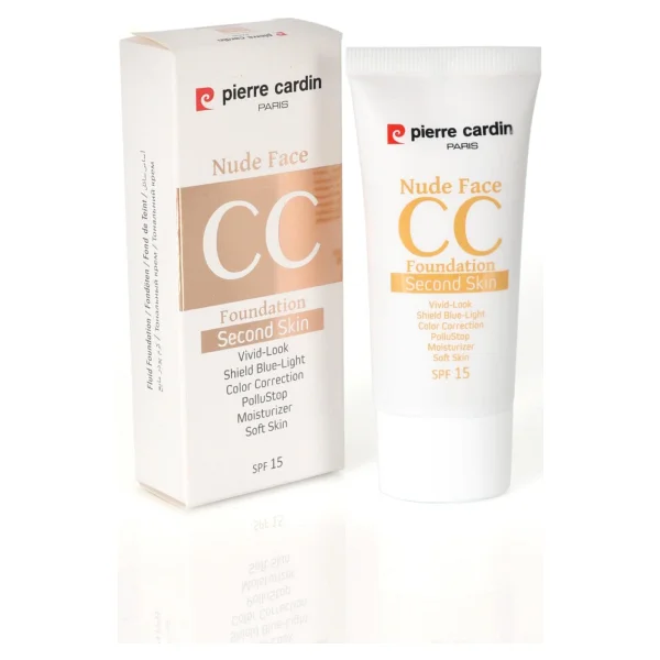 Pierre Cardin Nude Face CC Krem Spf 15 Medium Deep - Görsel 5