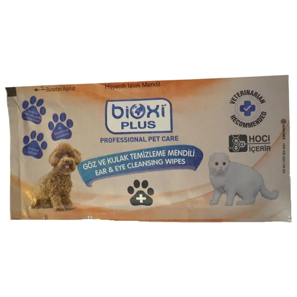 Bioxi Animal Health Çok Amaçlı 30lu Temizleme Mendil - Görsel 3