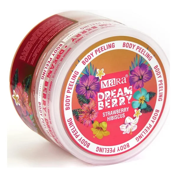 MARA KOZMETİK Dreamberry Değerli Yağlar İçeren Çilek Vücut Peeling 300gr - Görsel 4