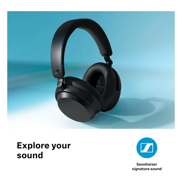 Sennheiser Accentum ANC Siyah Kulak Üstü Bluetooth Kulaklık - Görsel 6