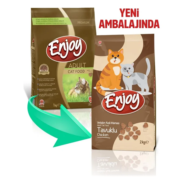 Enjoy Tavuklu 2 Kg Yetişkin Kedi Maması - Görsel 2