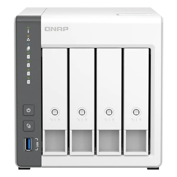 Qnap Ts-433 4 GB 4 Yuvalı 250 TB Destekli Nas Depolama Ünitesi - Görsel 5