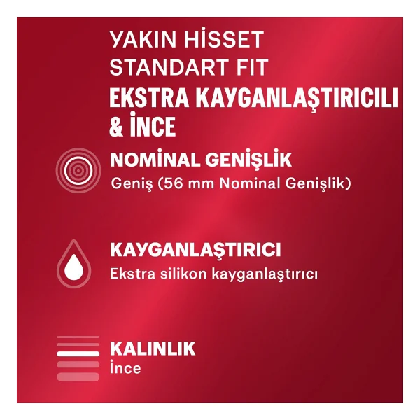 Durex Yakın Hisset Standart Fit 30'lu Prezervatif - Görsel 3