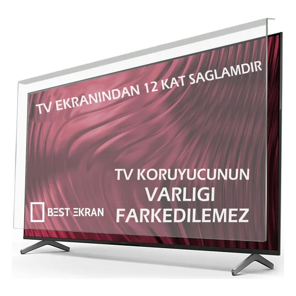 Toshiba 55qa2363dt TV Ekran Koruyucu - Toshiba 55" İnç 139 Cm QLED Ekran Koruyucu - Görsel 3