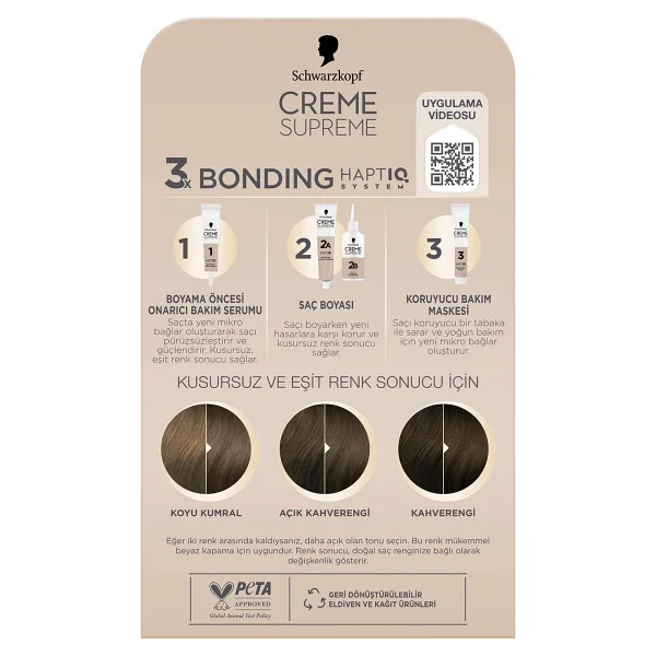 Schwarzkopf Creme Supreme Saç Boyası - Görsel 3