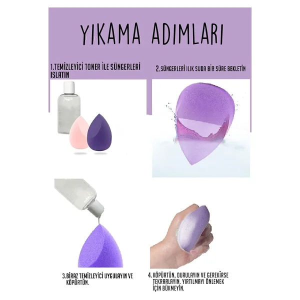MUJGAN Armut Sünger Seti 4'lü - Görsel 2