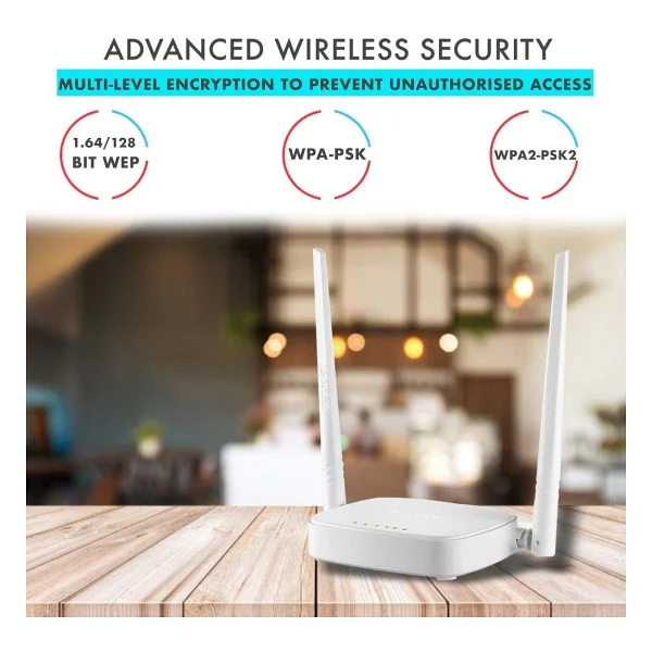 Tenda N301 4 Port 300 Mbps Router - Görsel 5