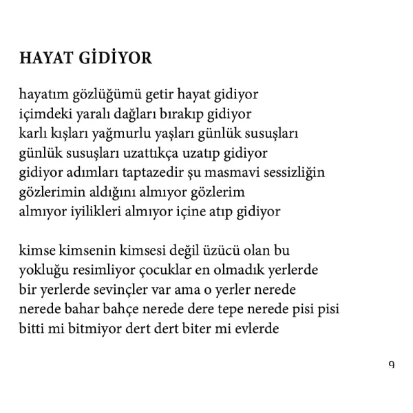 Hayat Gidiyor - Cafer Keklikçi - Görsel 5