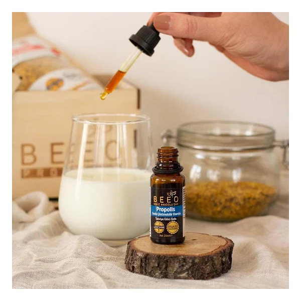 Bee'o Suda Çözünür Propolis Damla 20 Ml - Görsel 5