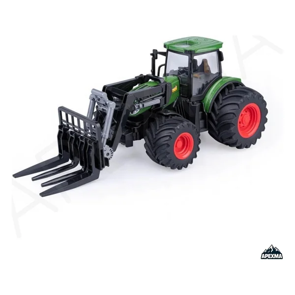 Oyuncak 2.4ghz Uzaktan Kumandalı 1:24 Ölçek Şarjlı Rc Traktör Forklift Aparatlı - Oyuncak Kepçe Traktör (Forklift Aparatlı) - Görsel 6