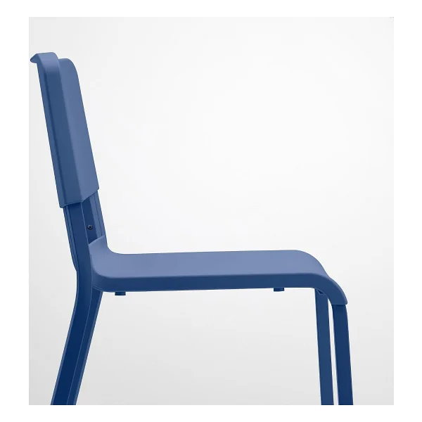 IKEA Plastik Sandalye, Mavi Renk Meridyendukkan Salon-Mutfak-Balkon Sandalyesi - Görsel 3