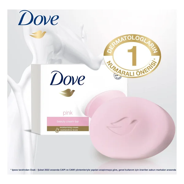 Dove Beauty Cream Bar Pink Nemlendirici Krem 90 G 2li Paket - Görsel 3