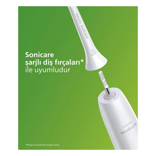 Philips HX6062/87 Sonicare Optimal White 2'li Diş Fırçası Başlığı - Görsel 4