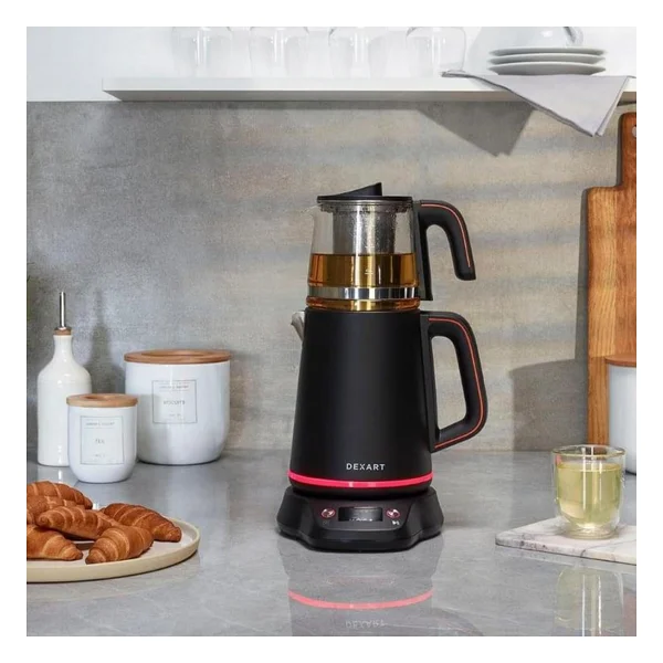 Dexart Perfecttea Dx-1321-Bl 2200 W Siyah Çay Makinesi - Görsel 5