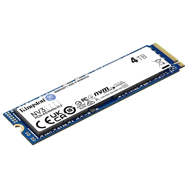 Kingston Nv3 Snv3s/4000g Pcı-Express 4.0 4 TB M.2 SSD - Görsel 3