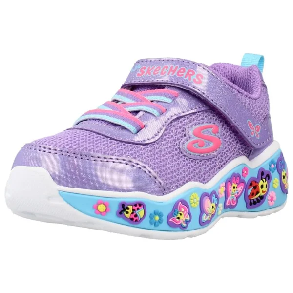 Skechers Play Scene Fun Squad 303158N PKMT Kız Bebek Ayakkabı - Görsel 7
