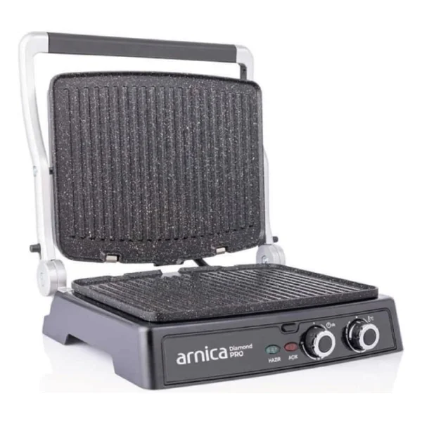 Arnica Diamond Pro Gh26411 Inox 2000 W Tost Makinesi - Görsel 2