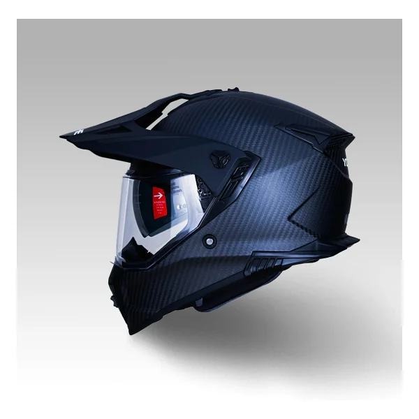 YOHE FG601 Kask Karbon Full Face Motosiklet Mat Siyah Çift Vizör UV Bluetooth Yuvalı ECE 22.06 MIPS (L) - Görsel 2
