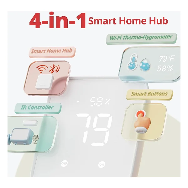 Switchbot Hub 2 Akıllı Uzaktan Kumanda - Görsel 2