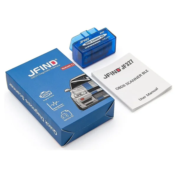 Jf327 Obdıı Scanner Çiftanakartlı 5.1 Pıc18f25k80 Çipli Bluetooth Arıza Tespit Cihazı Ios/Android/Windows Torque Pro Car Scanner/Ddt4all/ - Görsel 5